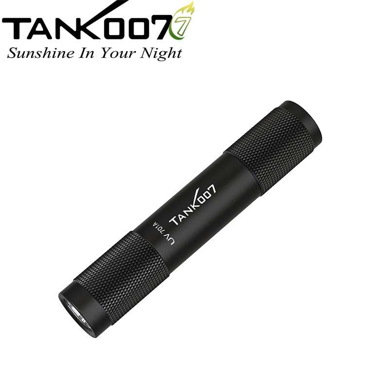 Tank007 1-5x 365nm Longwave Black Light UV Flashlight for Minerals Rock Hunting