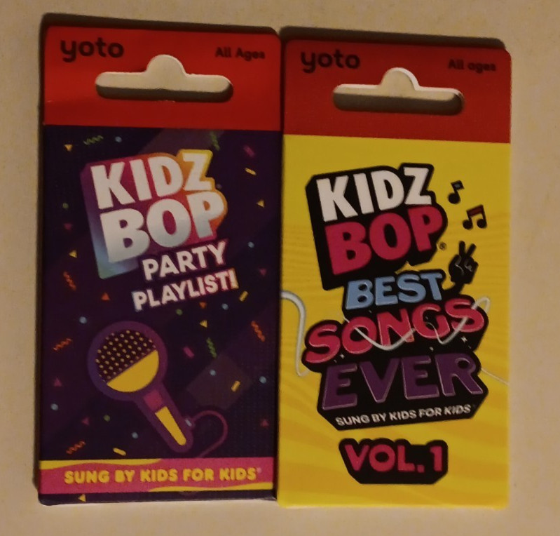 *2 Pack* YOTO Audio Card Kidz BOP Party Playlist & Best Songs Even Vol. 1 *2 Pack* YOTO Audio Card Kidz BOP Party Playlist & Best Songs Even Vol. 1