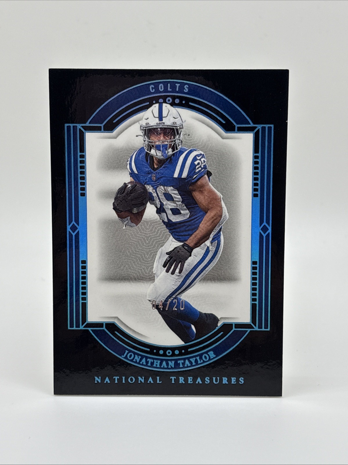 Jonathan Taylor 2024 National Treasures Midnight  /20 SSP Indianapolis Colts