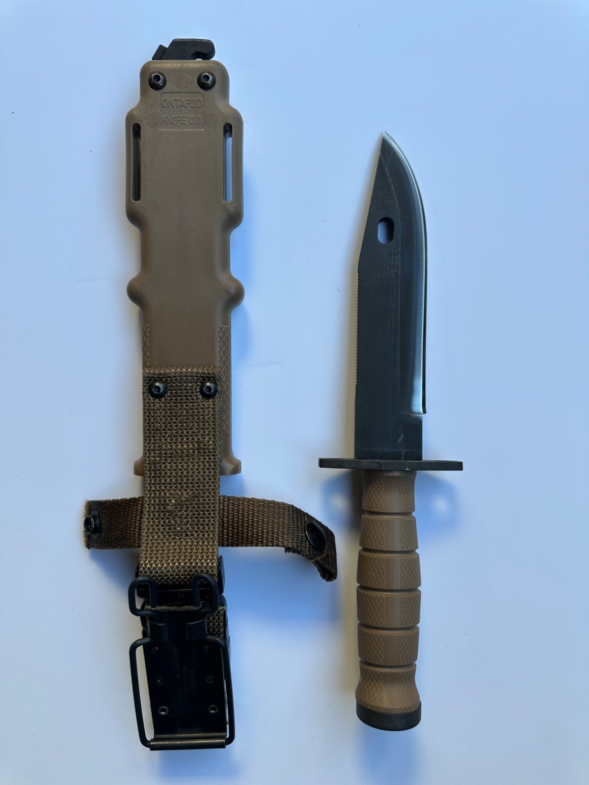 Ontario M11  EOD Fixed Blade Knife & Scabbard 7\