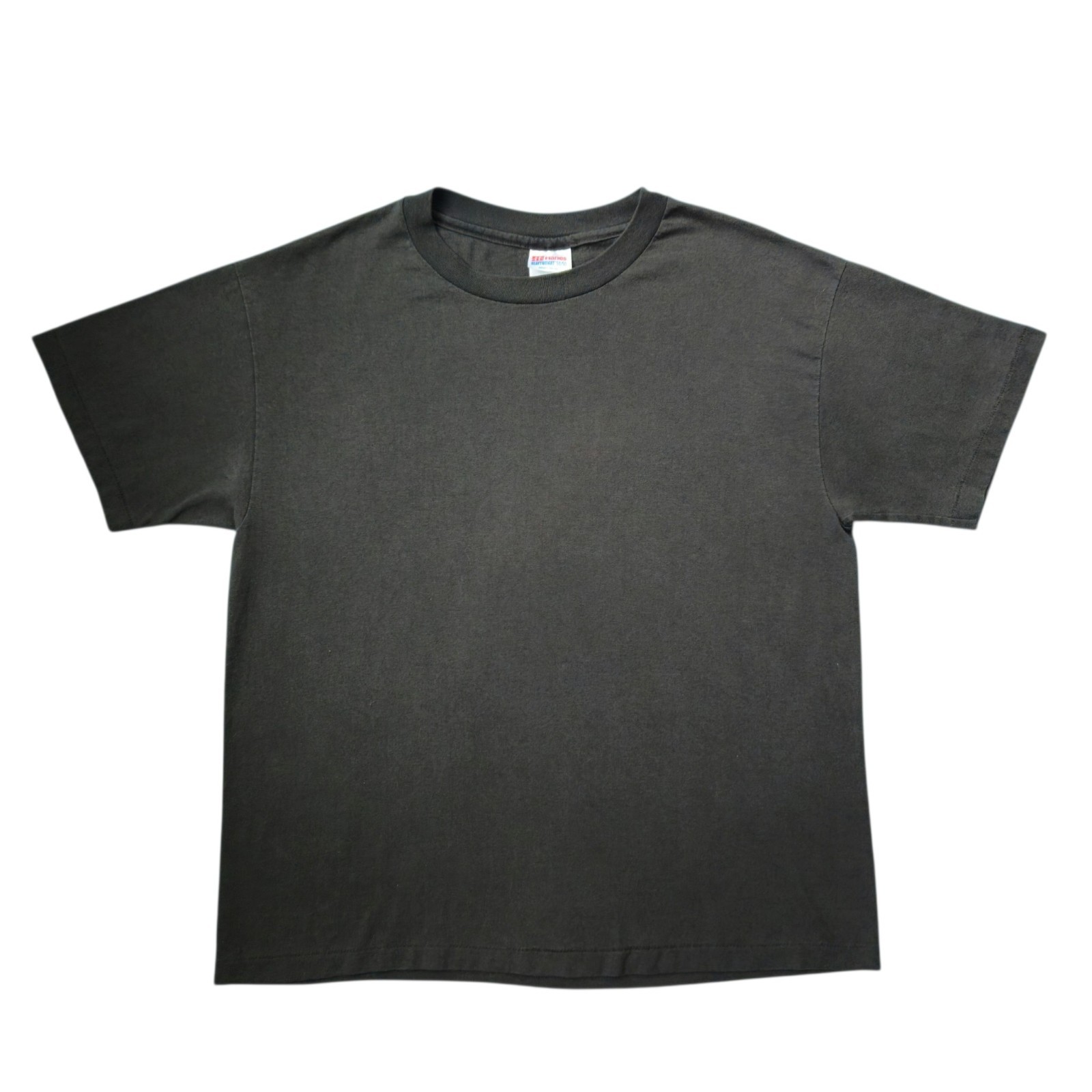 Vintage Hanes 50/50 USA Made Single Stitch Blank Black Faded Vintage Hanes 50/50 USA Made Single Stitch Blank Black Faded
