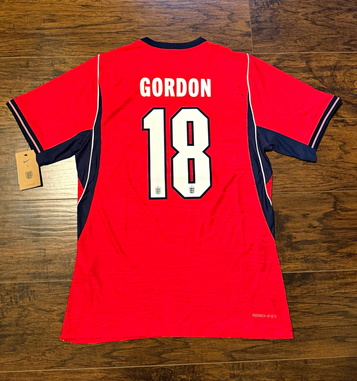 2026 World Cup England Away Kit Gordon #18 2026 World Cup England Away Kit Gordon #18