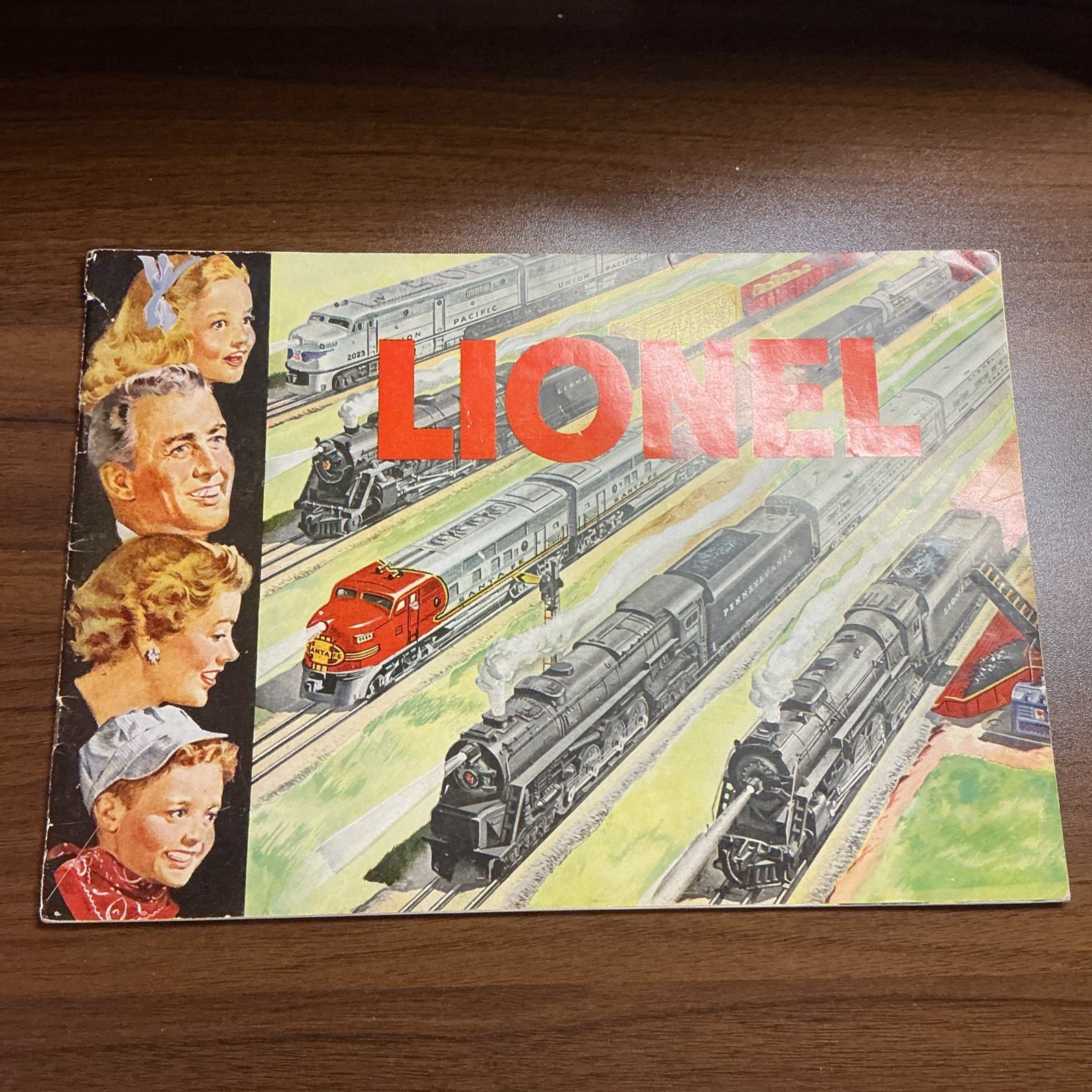 1951 Lionel Train Catalog with Envelope The Lionel Corporation New York N.Y.