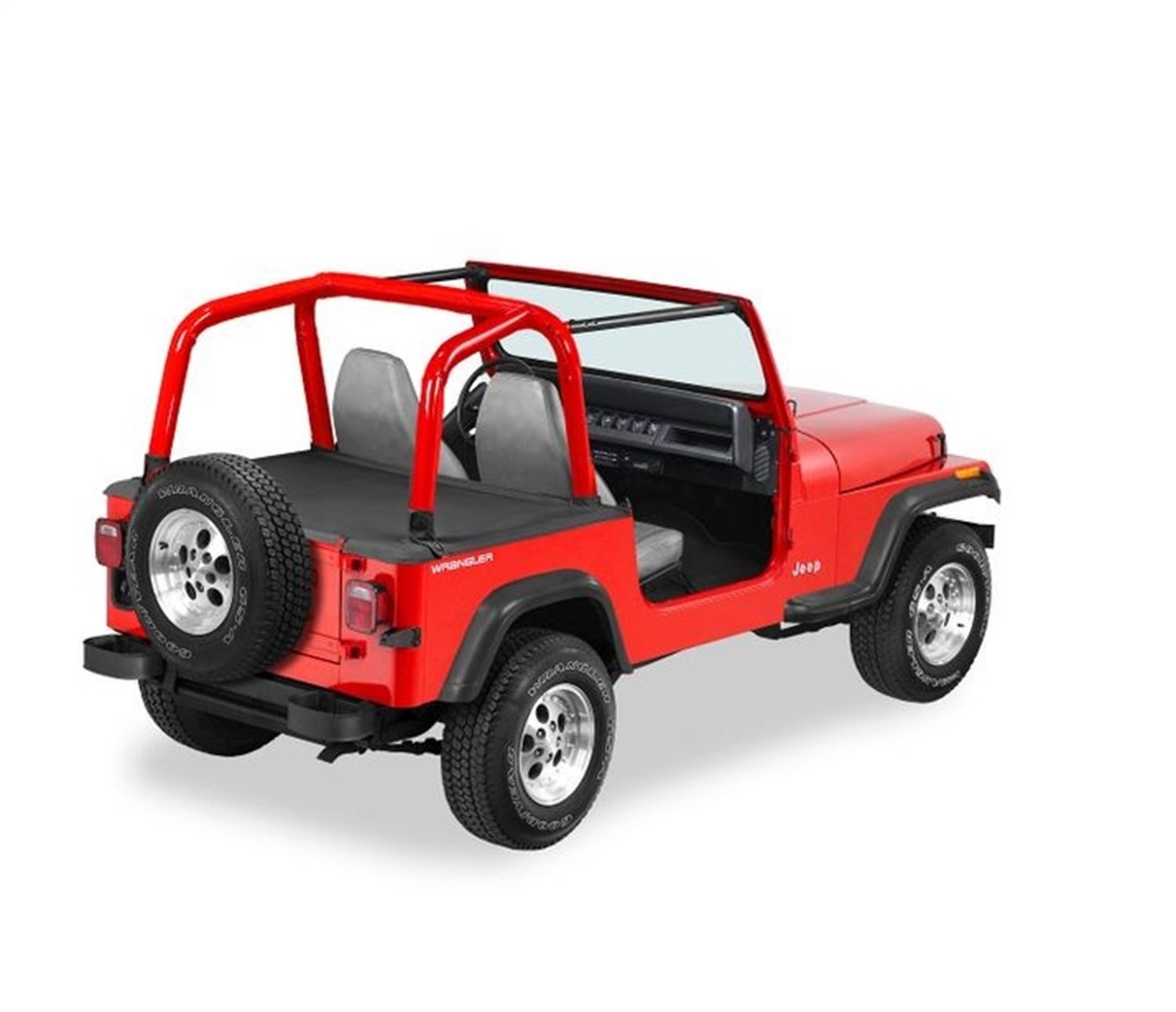 Bestop Duster Deck Cover Black Denim 9000815 for Jeep Wrangler YJ 1992-1995 Bestop Duster Deck Cover Black Denim 9000815 for Jeep Wrangler YJ 1992-1995