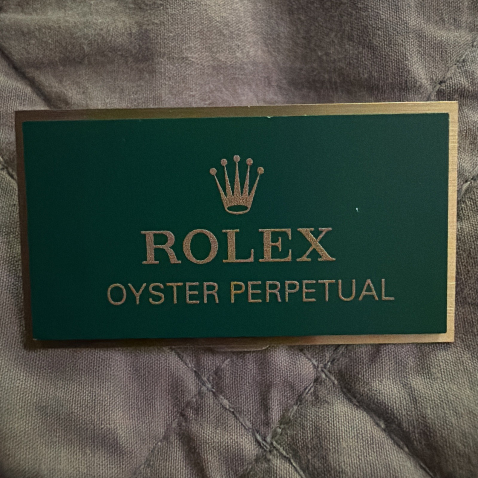 Rolex Authorized Dealer Display Clip Signs tag- oyster perpetual- Rare Item Rolex Authorized Dealer Display Clip Signs tag- oyster perpetual- Rare Item