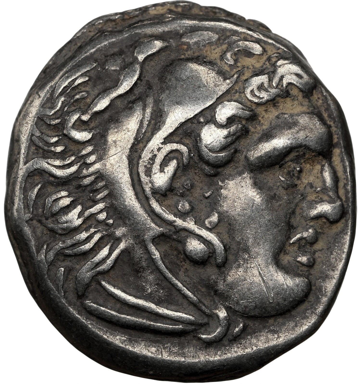 Erythrae, Ionia AR Drachm, Scarce Magistrate Type