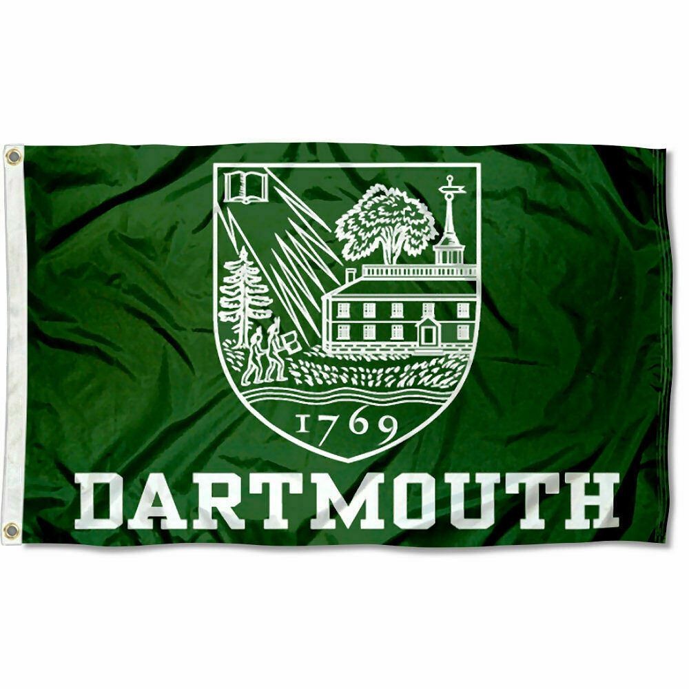Dartmouth College 3x5 Flag 3 x 5 Banner Big Green New Fast USA Shipping Football