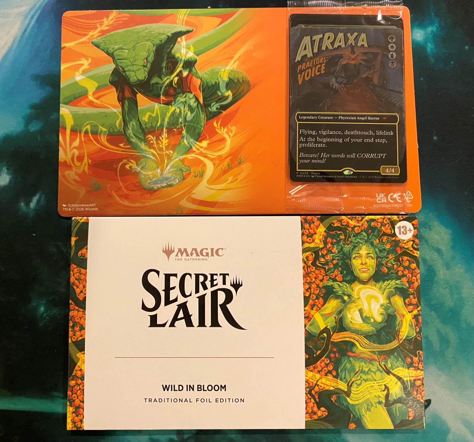 MtG Secret Lair Festival In A Box Amsterdam PROMOS ONLY Wild In Bloom + Promos
