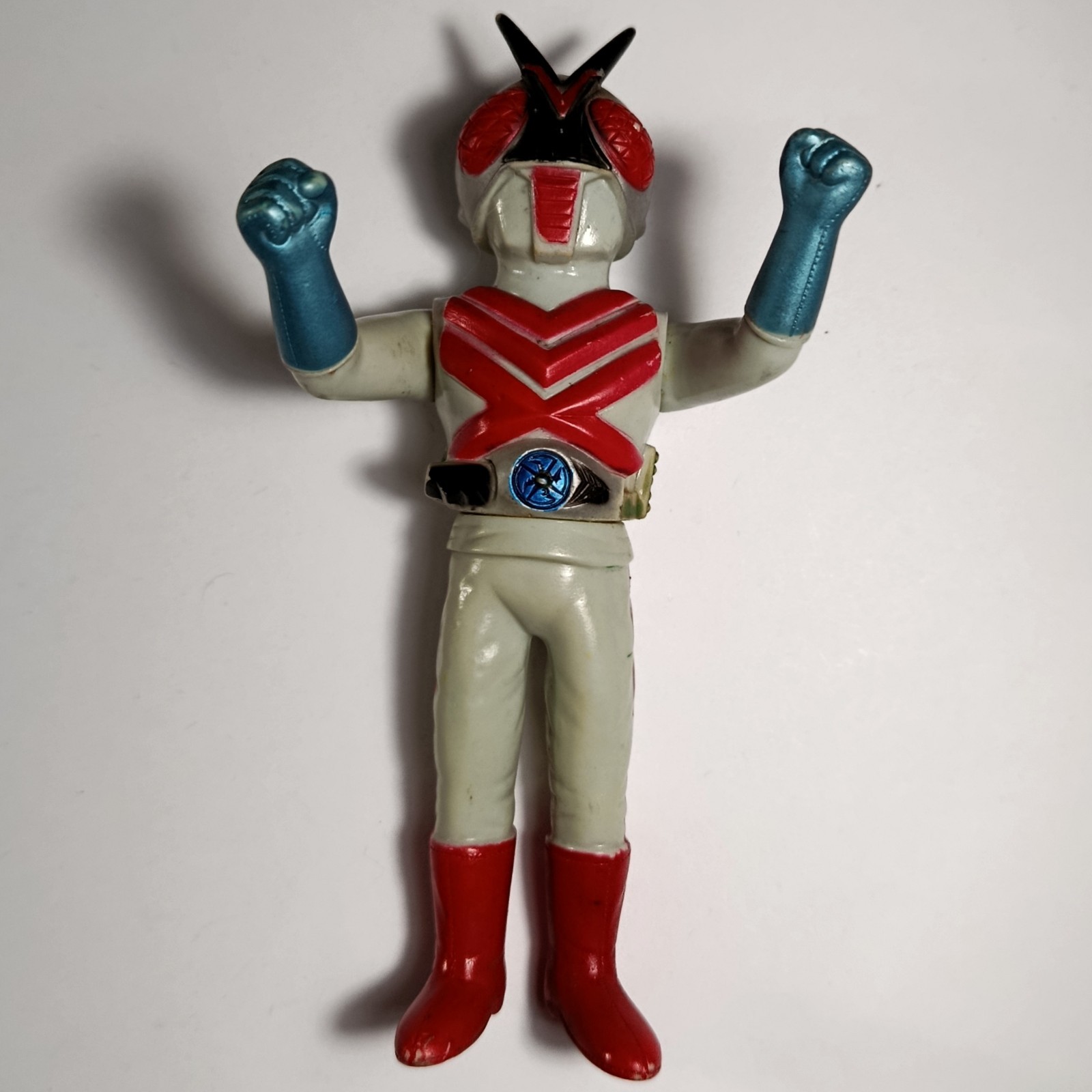 ​Vintage 1970s Popy Kamen Rider X Sofubi Figure Masked Rider Toei Japan Ishimori