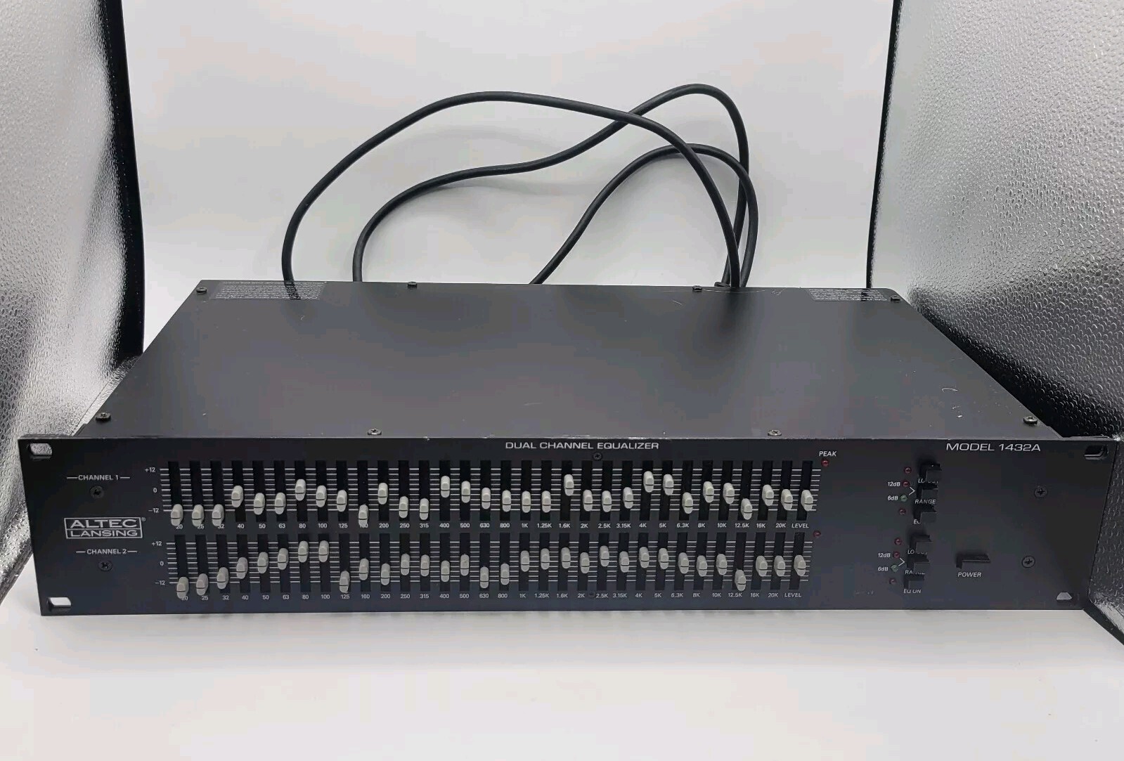 Vintage Altec Lansing 1432A Dual Channel Equalizer Serial #K0000989307 Vintage Altec Lansing 1432A Dual Channel Equalizer Serial #K0000989307