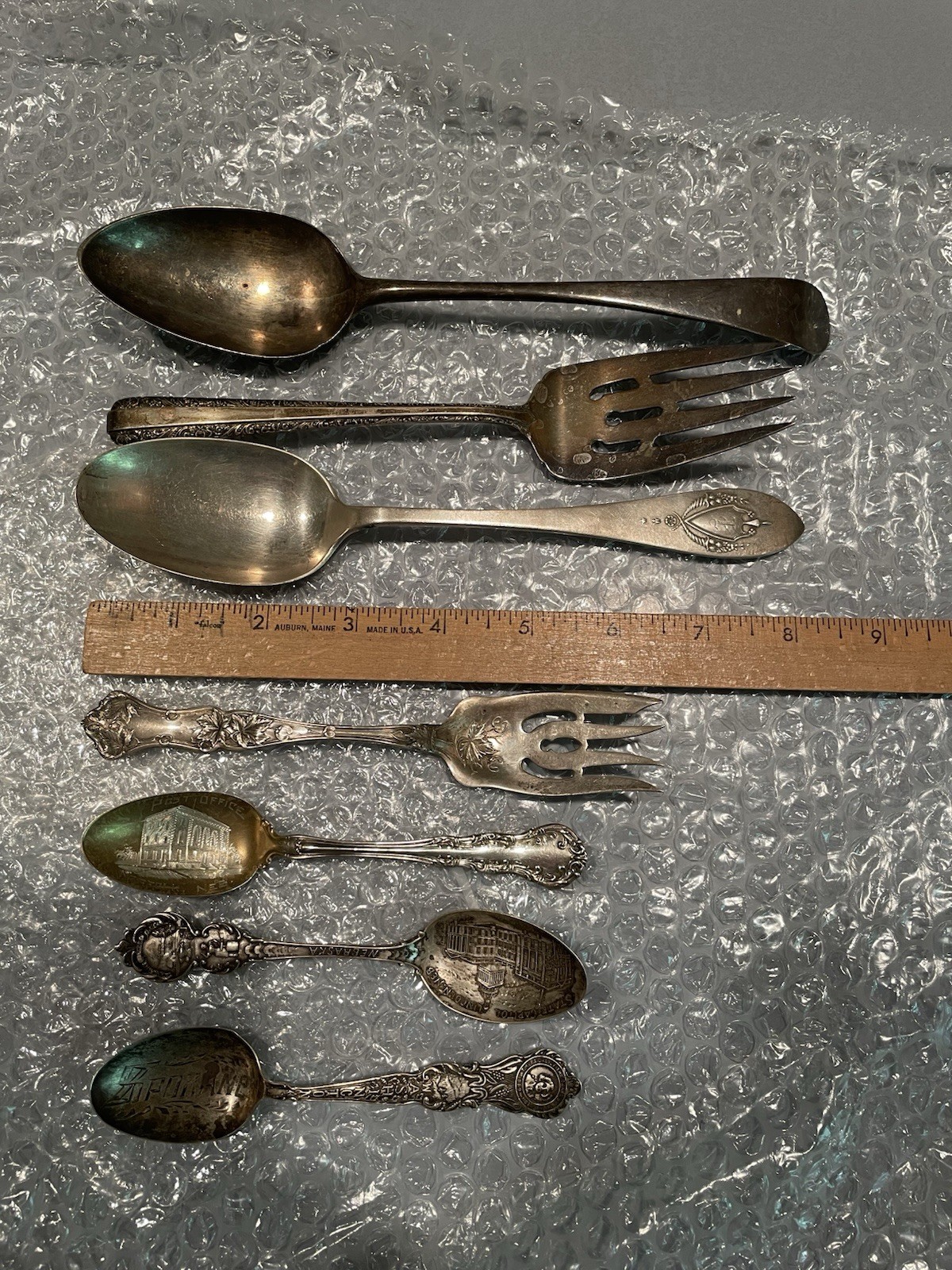 Antique Master Sterling Silver Collection Lot - 1790 London, Towle, Lunt 260g