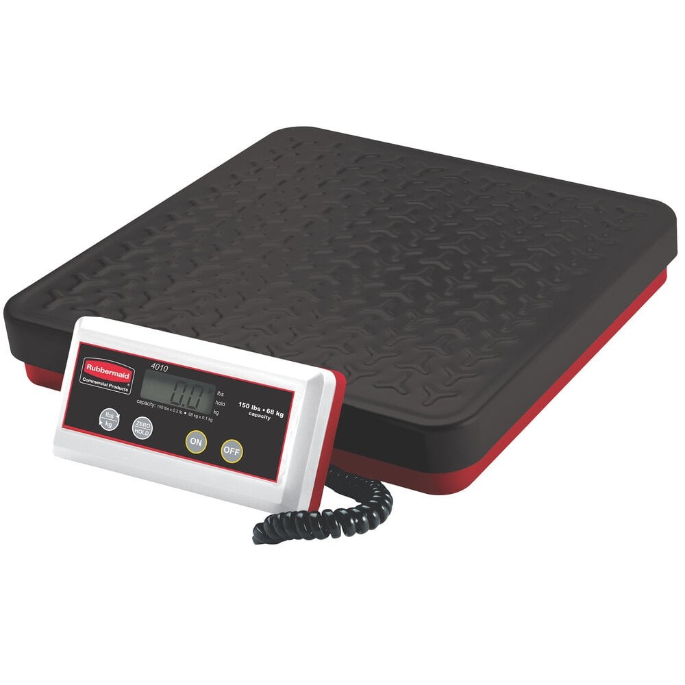 Rubbermaid Commercial 4010-88 Digital Shipping Scale 150 lb Pelouze Rubbermaid Commercial 4010-88 Digital Shipping Scale 150 lb Pelouze