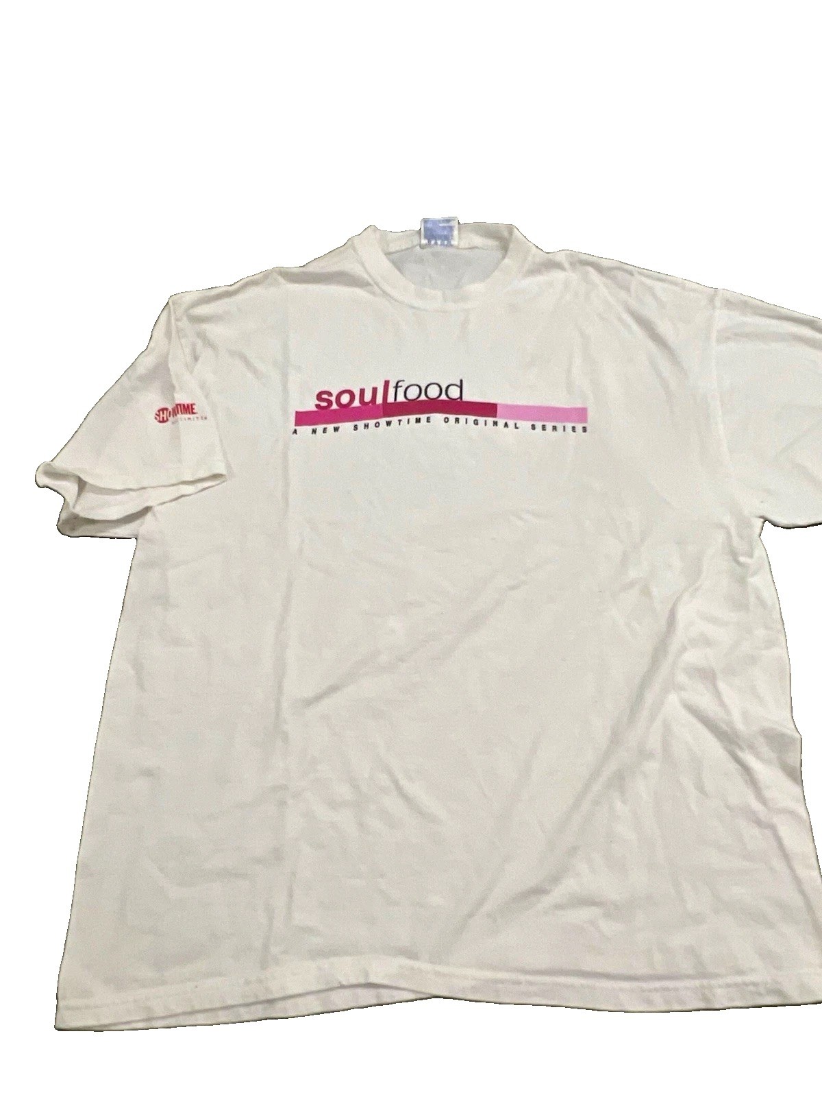 Vintage rare show tee Soul Food Showtime Graphic Print Tee Men’s XL White Vintage rare show tee Soul Food Showtime Graphic Print Tee Men’s XL White