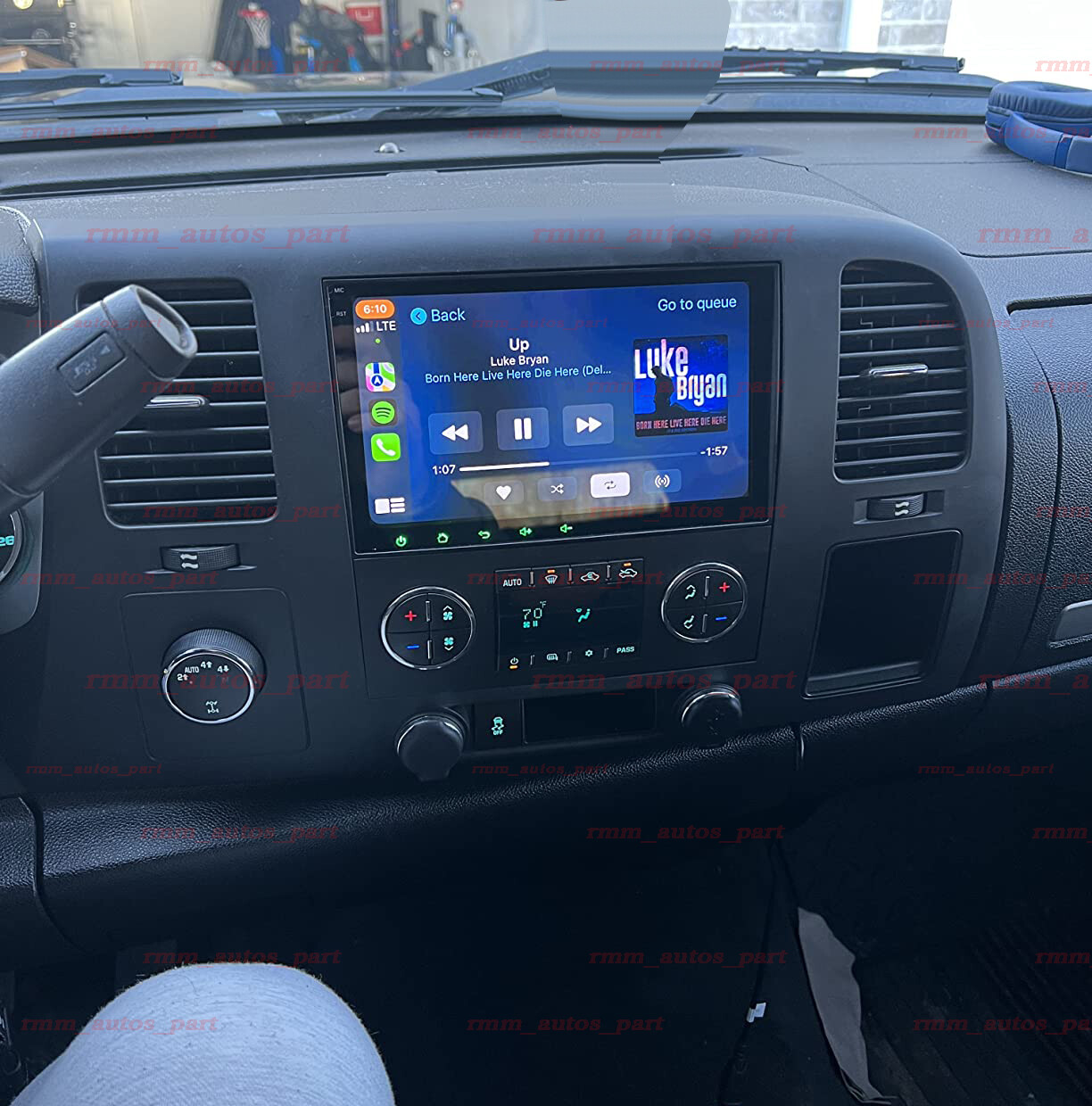 For 2009-2012 Chevy Silverado Apple Carplay Radio Android 13 GPS NAVI WIFI 64G For 2009-2012 Chevy Silverado Apple Carplay Radio Android 13 GPS NAVI WIFI 64G