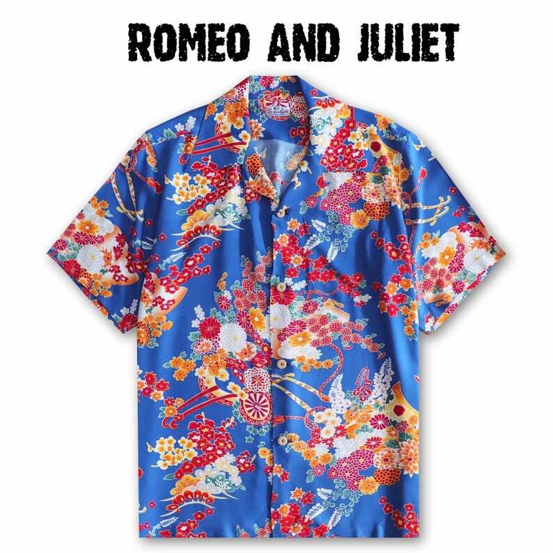 Senshi Leonardo DiCaprio's Hawaiian Shirt from Romeo and Juliet 1996… Senshi Leonardo DiCaprio's Hawaiian Shirt from Romeo and Juliet 1996…