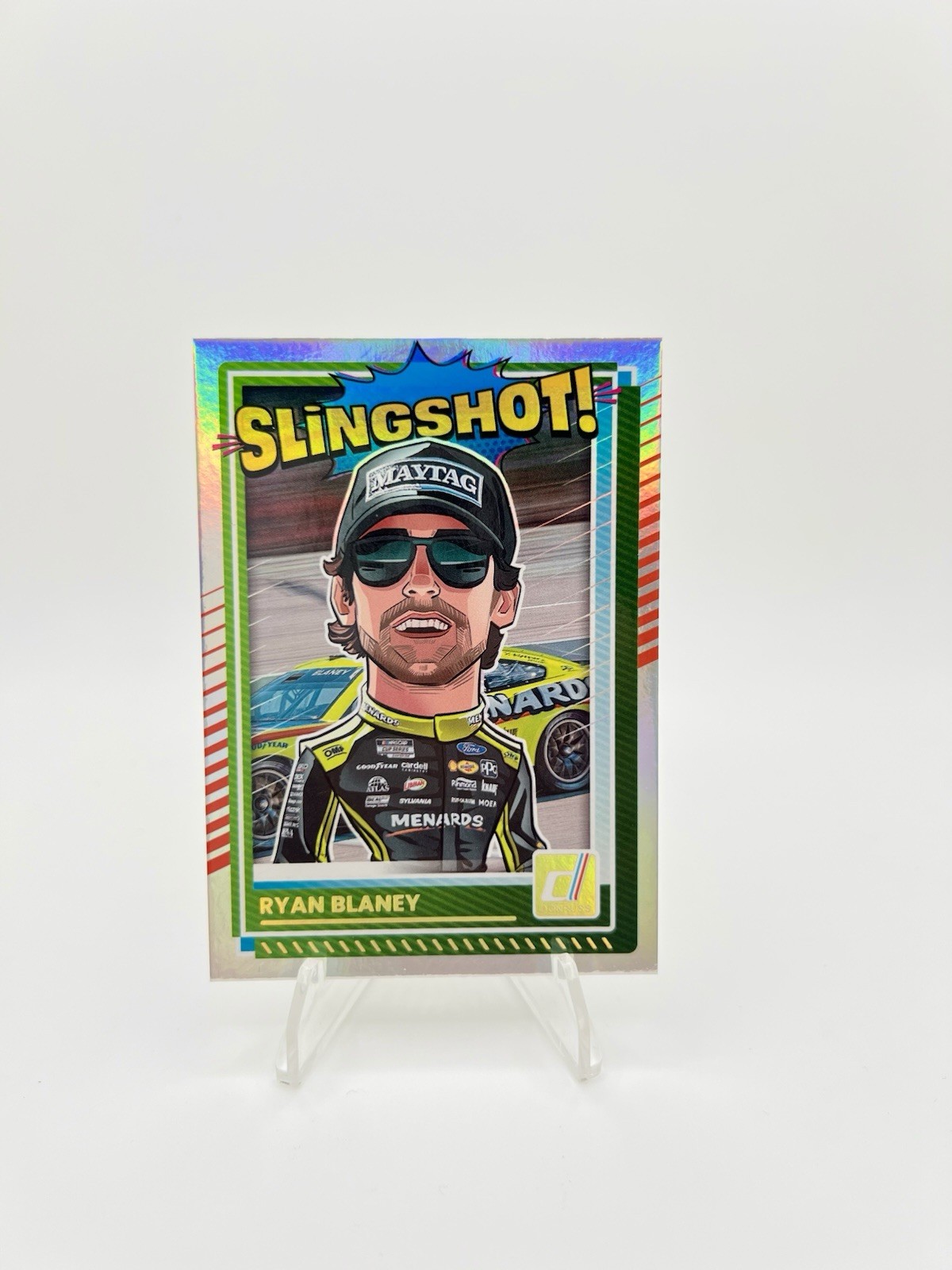 2025 Panini Donruss Ryan Blaney Slingshot Case Hit SSP 2 NASCAR Cup Champ Penske 2025 Panini Donruss Ryan Blaney Slingshot Case Hit SSP 2 NASCAR Cup Champ Penske
