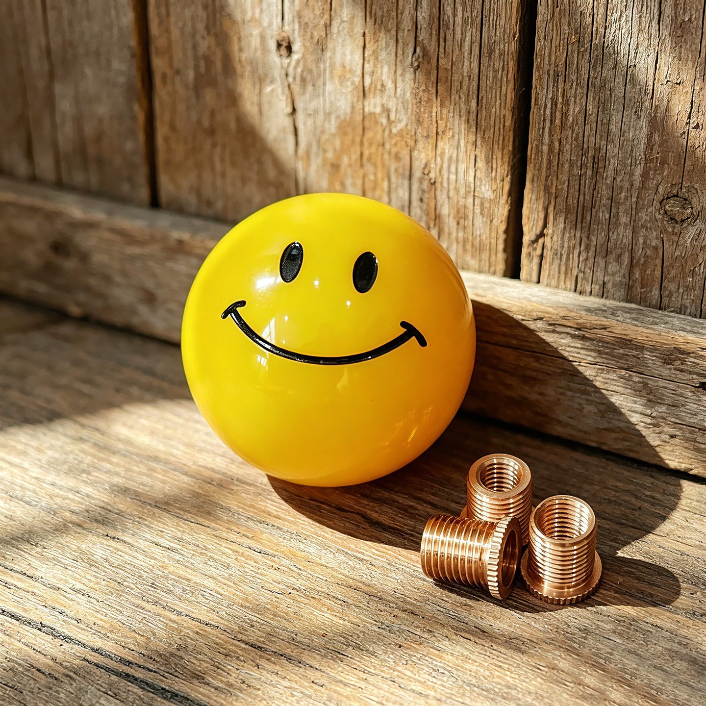 JDM Smiling Face Shift Knob Fits for Manual Car Transmission Gear Lever