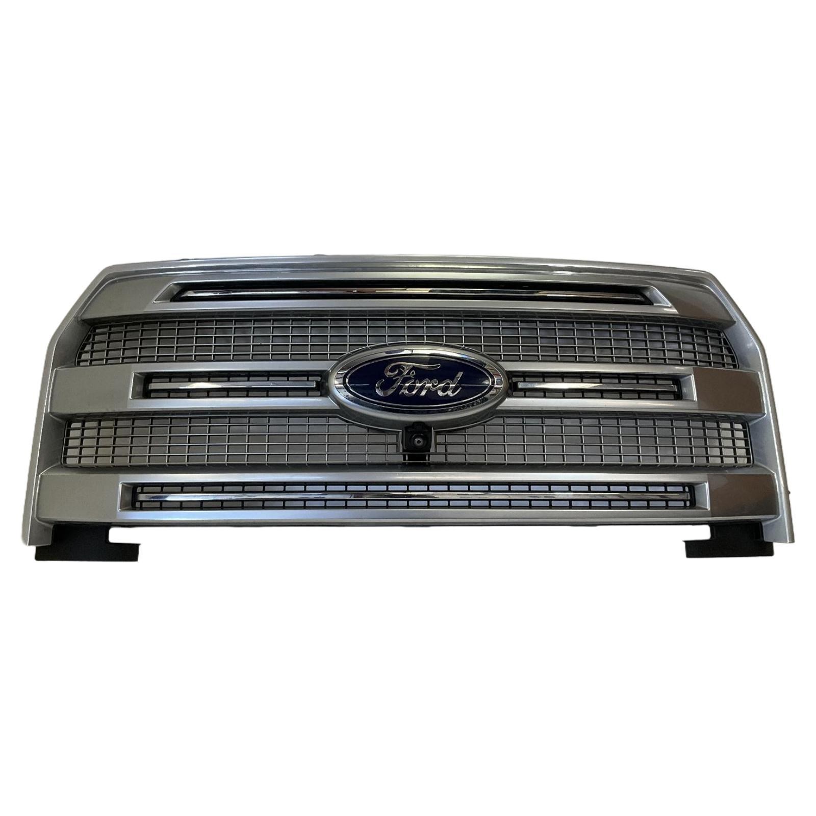 2015-2017 FORD F150 PICKUP Grille Platinum W/Front Surround Camera OEM