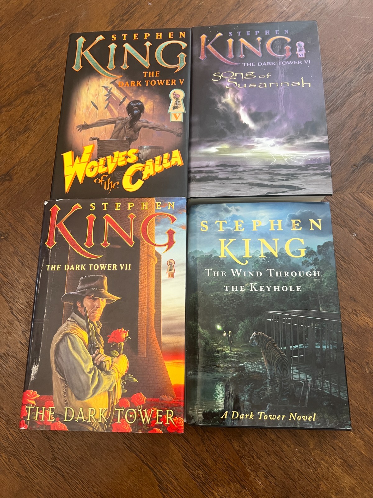 4 Stephen King The Dark Tower Books 5 6 7 + Keyhole ALL 1st Edition Hard Cover 4 Stephen King The Dark Tower Books 5 6 7 + Keyhole ALL 1st Edition Hard Cover