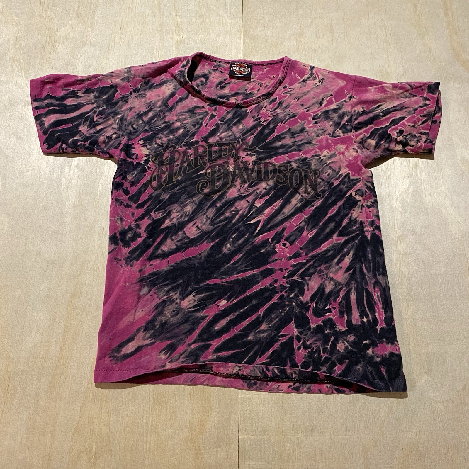 VTG 90s Harley Davidson Knoxville TN Tie-Dye T-Shirt Single Stitch USA  Medium
