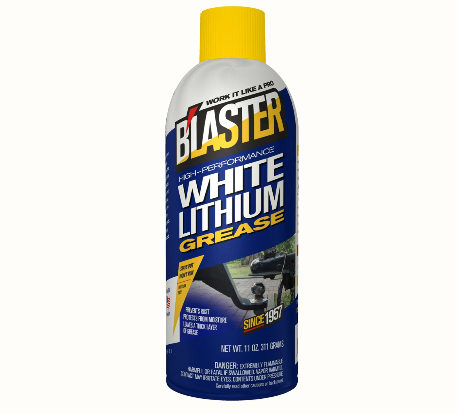 11 oz. High-Performance White Lithium Grease Spray 11 oz. High-Performance White Lithium Grease Spray