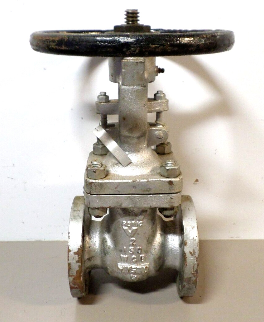 Beric Valve 2-Inch Gate Valve 103-02-RF-AA08-H Raised Face Flange 4 Bolt Beric Valve 2-Inch Gate Valve 103-02-RF-AA08-H Raised Face Flange 4 Bolt
