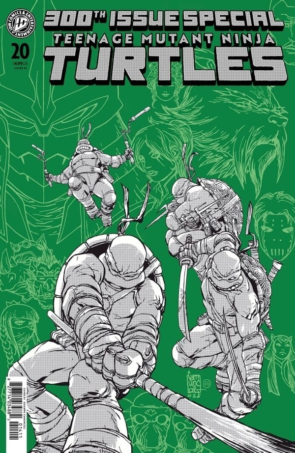 TEENAGE NINJA TURTLES #20 - 1:100 GIUSEPPE CAMUNCOLI VARIANT TEENAGE NINJA TURTLES #20 - 1:100 GIUSEPPE CAMUNCOLI VARIANT