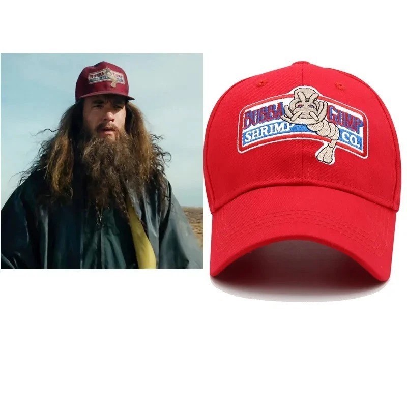 Bubba Gump Shrimp Co Hat – Red Adjustable Forrest Gump Baseball Cap Bubba Gump Shrimp Co Hat – Red Adjustable Forrest Gump Baseball Cap