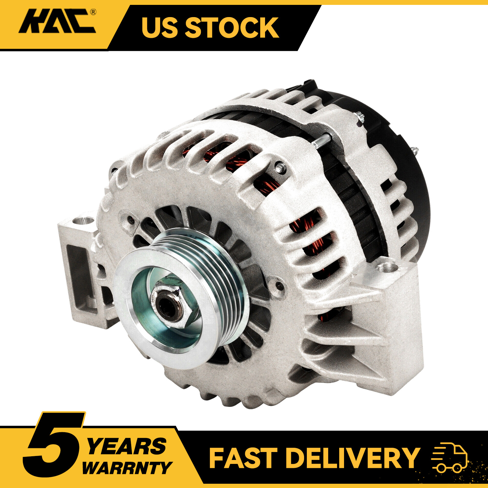 Alternator For 2002-2005 Chevrolet Trailblazer GMC Envoy Buick Rainier 4.2L 