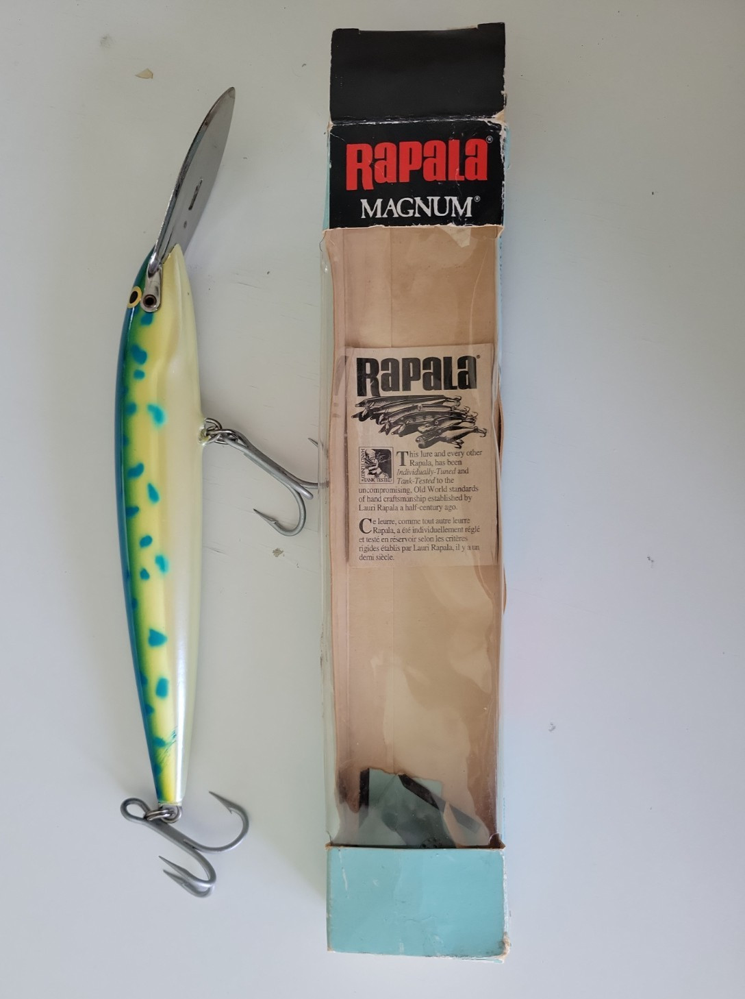 Rare New Old Stock Rapala CD-18 Fishing Lure Freshwater or Saltwater