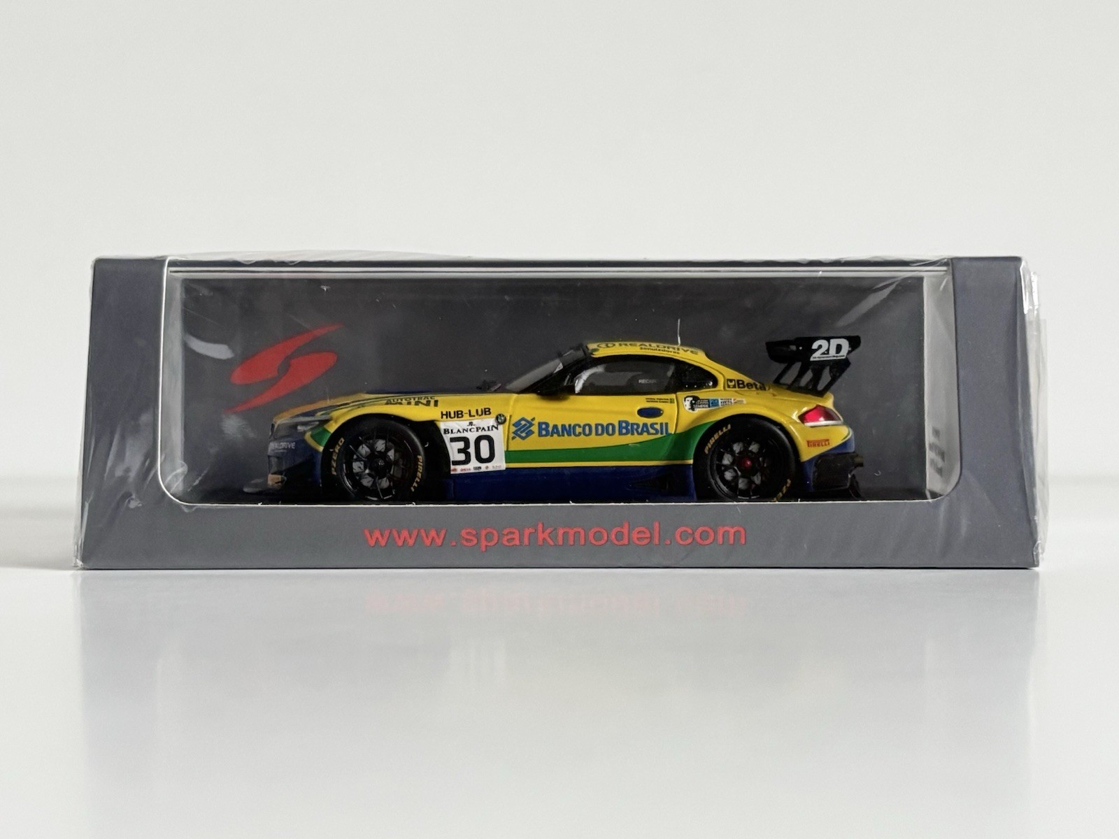 Super Rare 1:43 Spark Models BMW Z4 GT3 Blancpain 2014 in Mint Condition Super Rare 1:43 Spark Models BMW Z4 GT3 Blancpain 2014 in Mint Condition
