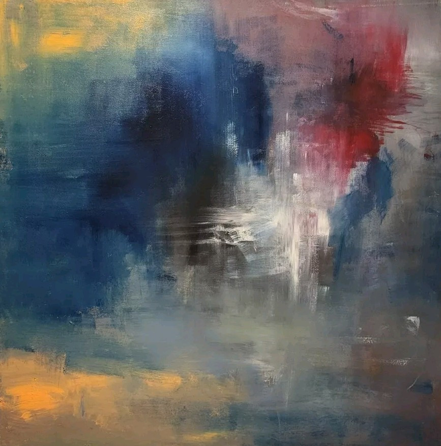 Original Beautiful Modern Abstract Contemporary Acrylic Painting