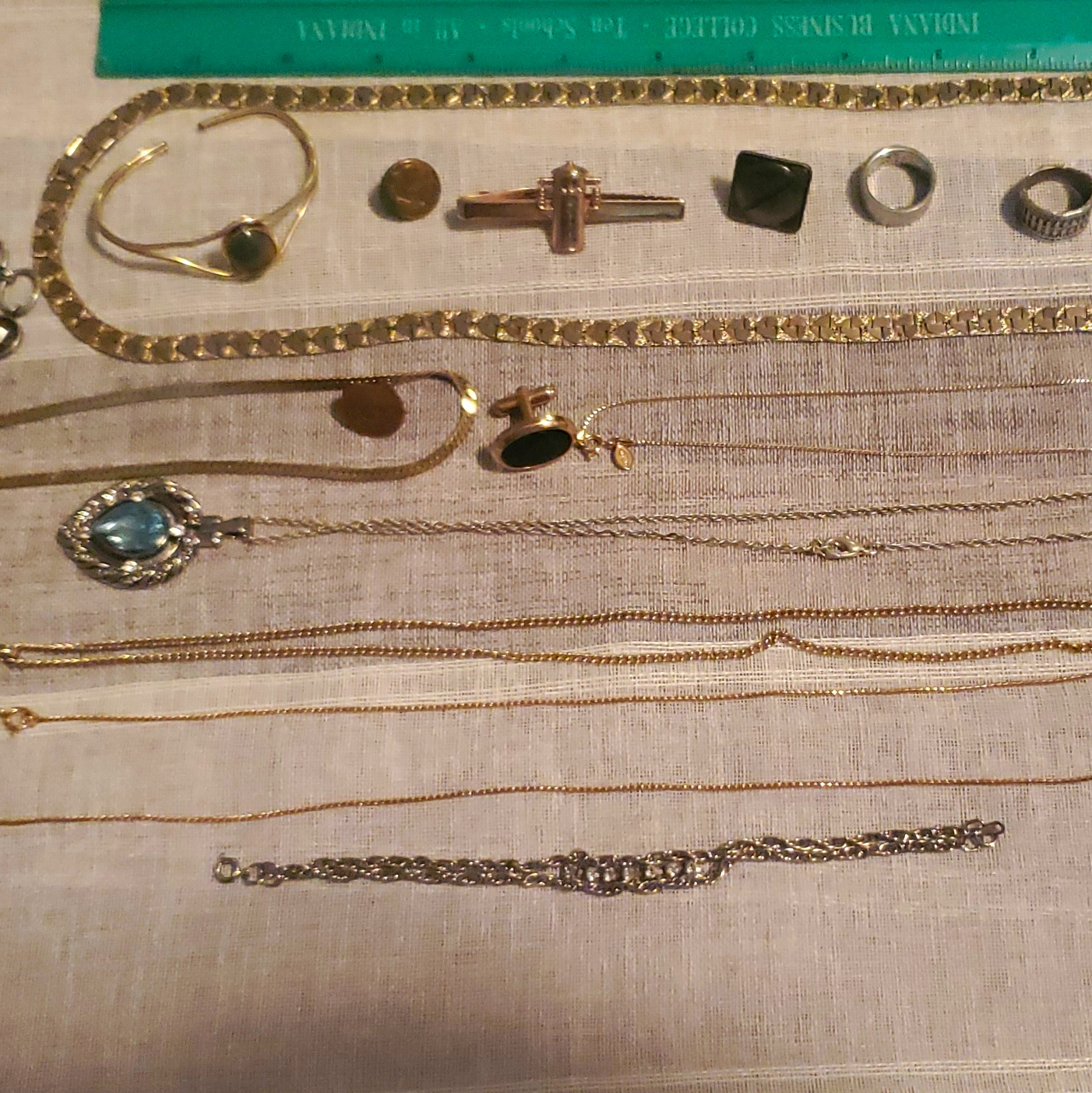 Monet Trifari Mixed Jewelry Lot Necklaces Rings Earrings Bracelets Cufflinks Monet Trifari Mixed Jewelry Lot Necklaces Rings Earrings Bracelets Cufflinks
