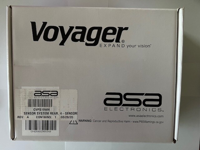 ASA Voyager 4 sensor system CVPS19WH Control Module COMPATIBLE FOR FEDX TRUCK