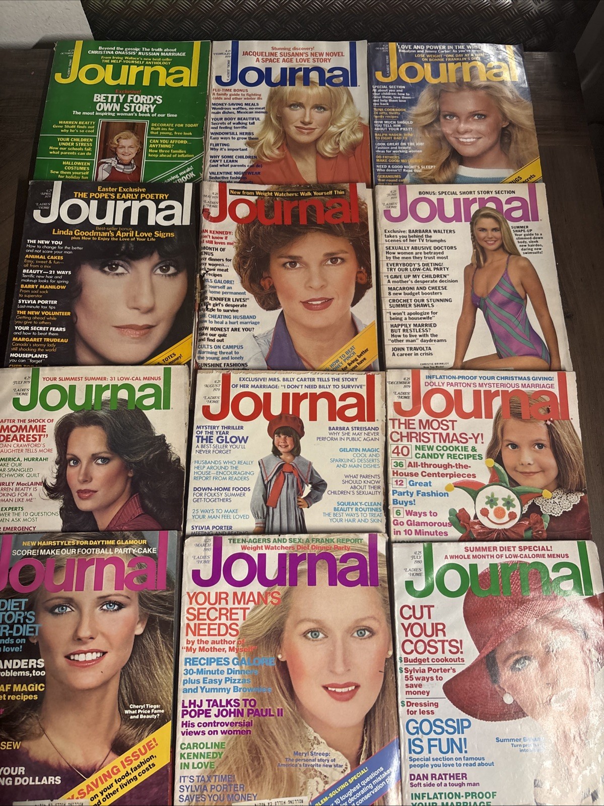 Vintage Lot of 12 Ladies Home Journal Magazines 1978 / 1979 / 1980 Vintage Lot of 12 Ladies Home Journal Magazines 1978 / 1979 / 1980