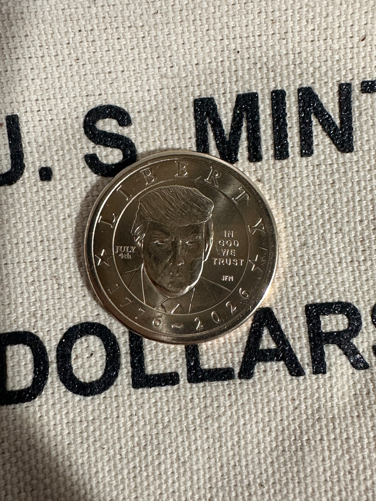 2026 US Donald Trump Dollar July 4th Privy Uncirculated In Hand Ships NOW
