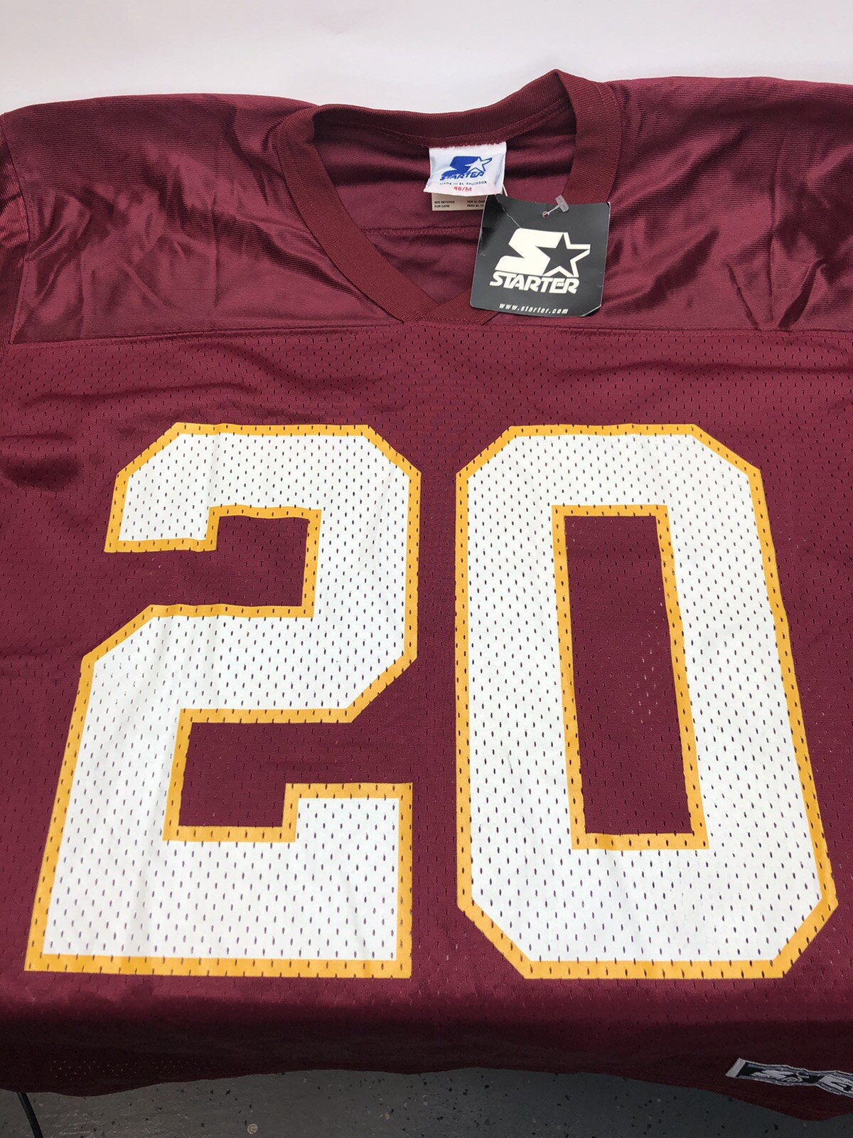 Vintage Starter Skip Hicks Washington Redskins Size 46 Jersey NFL Vintage Starter Skip Hicks Washington Redskins Size 46 Jersey NFL