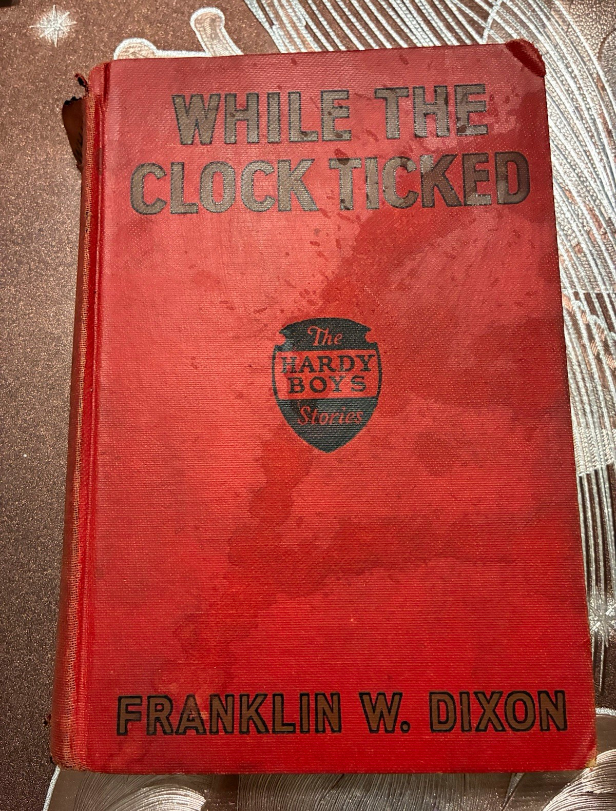Rare Hardy Boys While the Clock Ticked Hardcover Illustrated franklin Dixon 1932 Rare Hardy Boys While the Clock Ticked Hardcover Illustrated franklin Dixon 1932