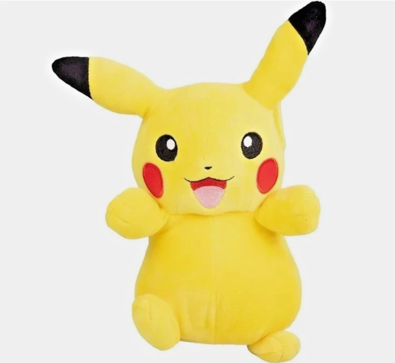 Pokemon Official and Premium Quality Pikachu Plush - Adorable, Ultra-Soft 10''