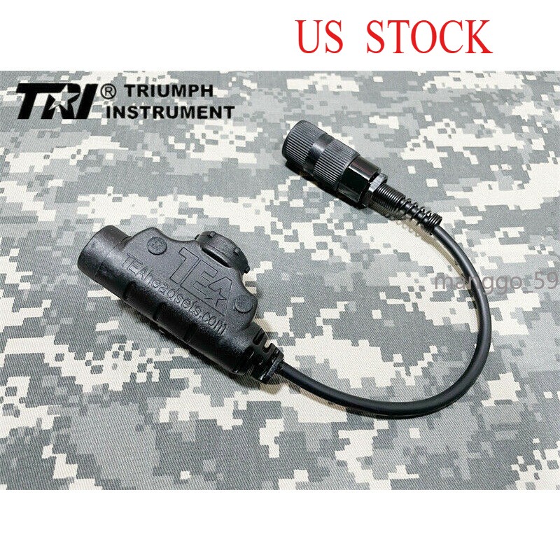 US Ship TRI TEA U94V2 PTT Black Plug Short Line 6pin For TRI 152 148 Radio Gift