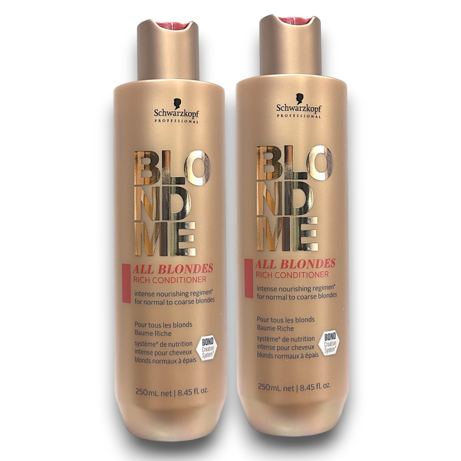 2X Schwarzkopf BLONDME All Blondes Rich Conditioner 8.45 Oz NEW LOT OF 2 2X Schwarzkopf BLONDME All Blondes Rich Conditioner 8.45 Oz NEW LOT OF 2