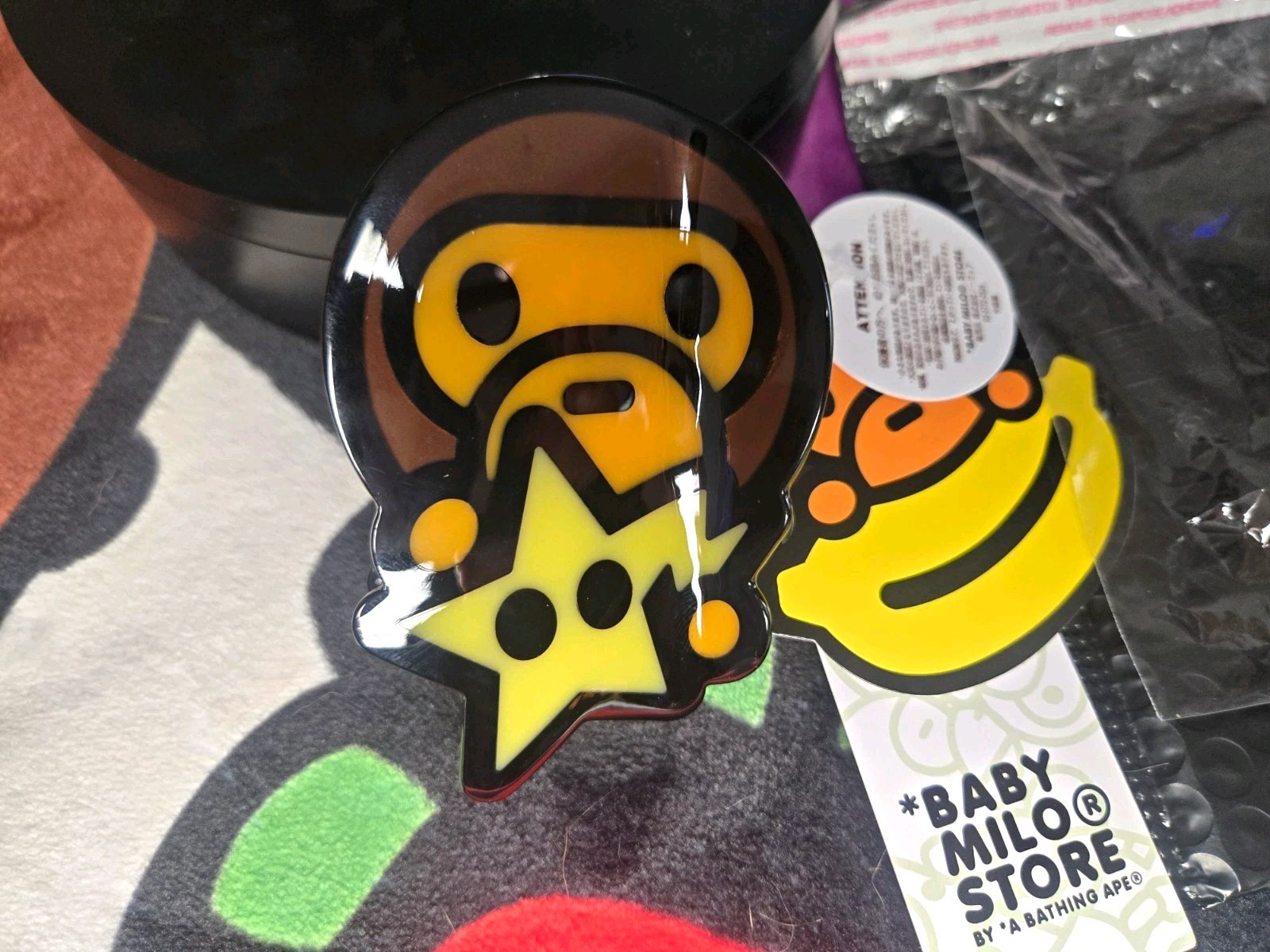 A Bathing Ape Baby Milo Store Hair Clip Banana BABY MILO STAR 🌟 MILO WOW ⭐️ A Bathing Ape Baby Milo Store Hair Clip Banana BABY MILO STAR 🌟 MILO WOW ⭐️