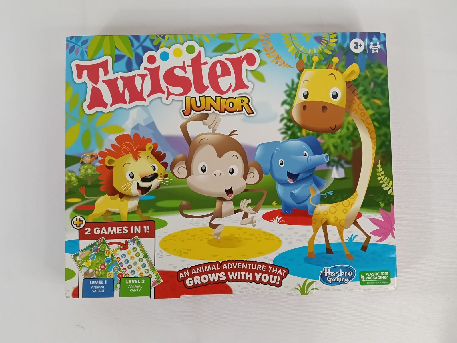 Hasbro Twister Junior Game Jungle Animal Adventure for Kids & Toddlers / NEW