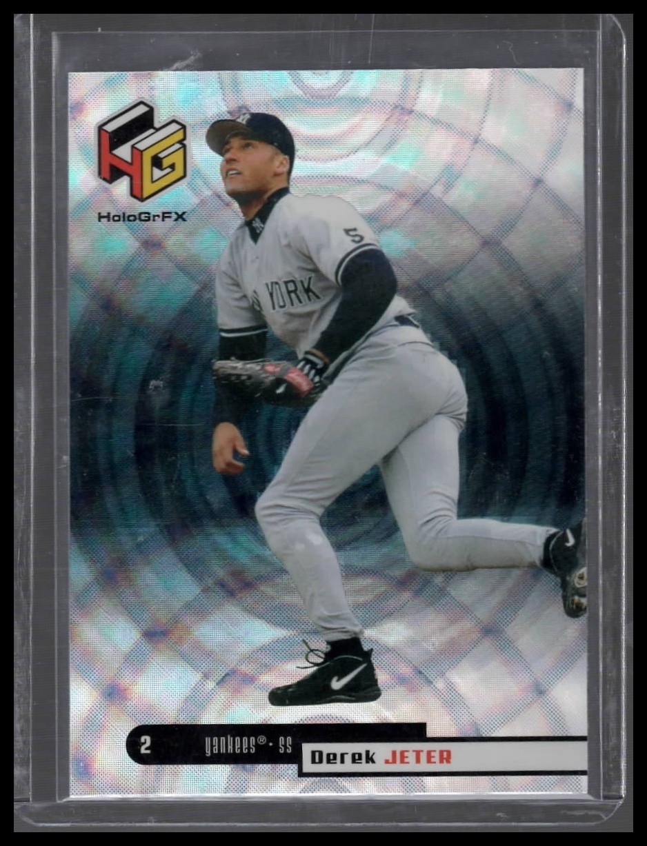 1999 Upper Deck HoloGrFX #38 Derek Jeter AuSome