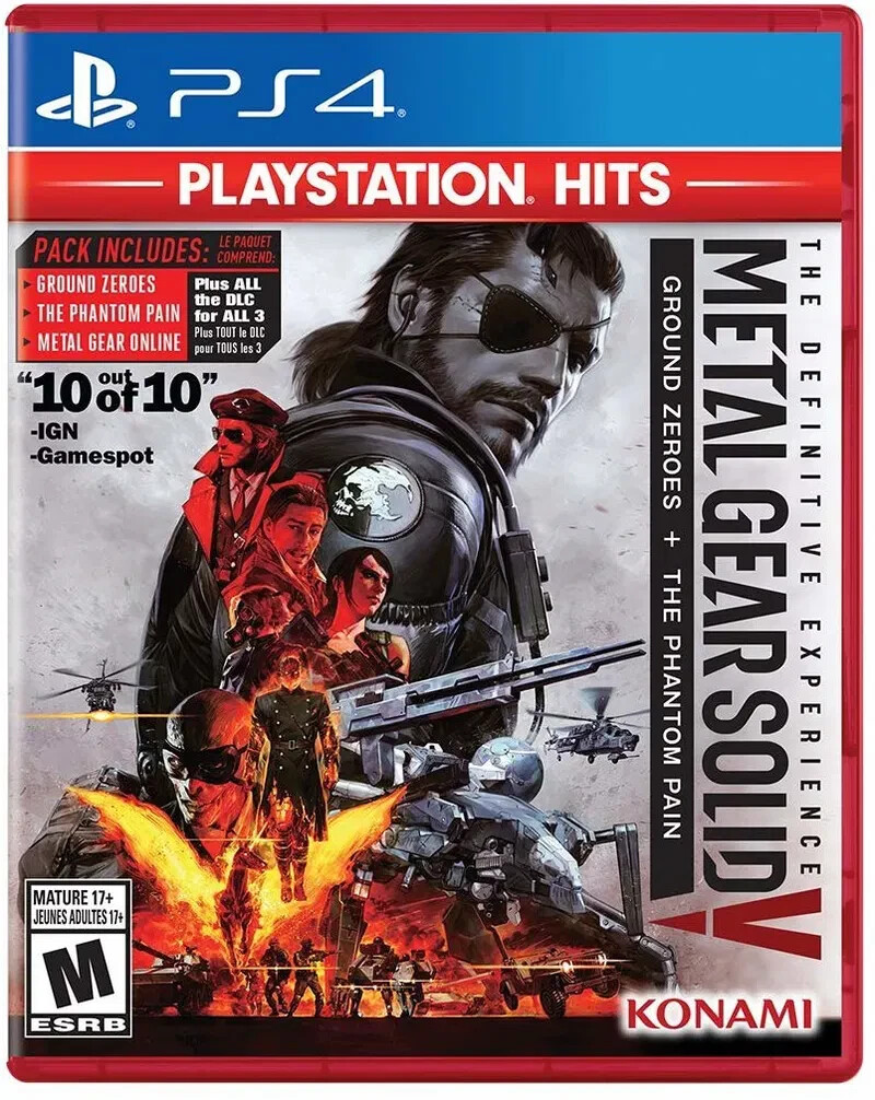 Metal Gear Solid V: The Definitive Experience (PlayStation Hits) PS4 Special New Metal Gear Solid V: The Definitive Experience (PlayStation Hits) PS4 Special New