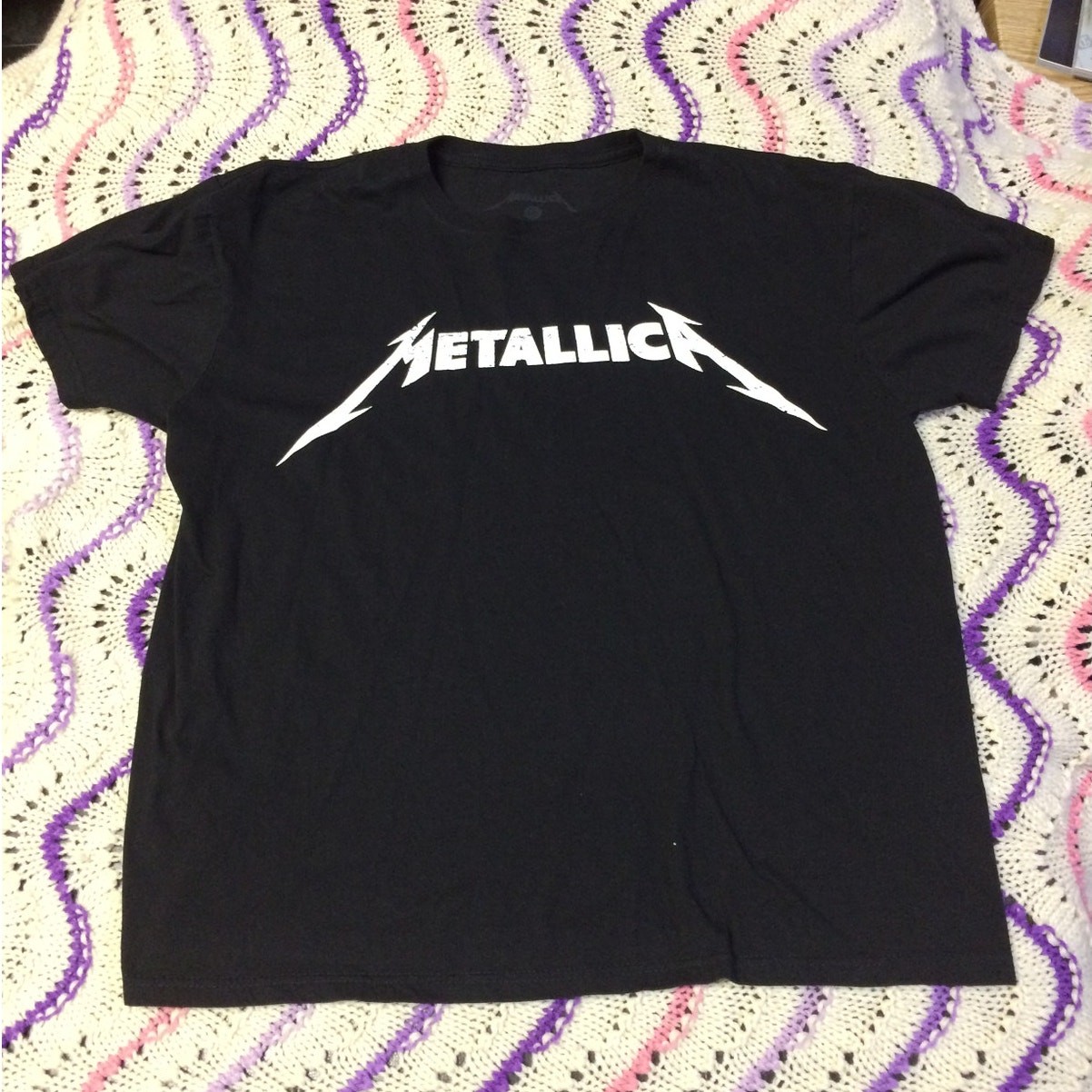 Metallica Large Classic Logo Shirt Metallica Large Classic Logo Shirt
