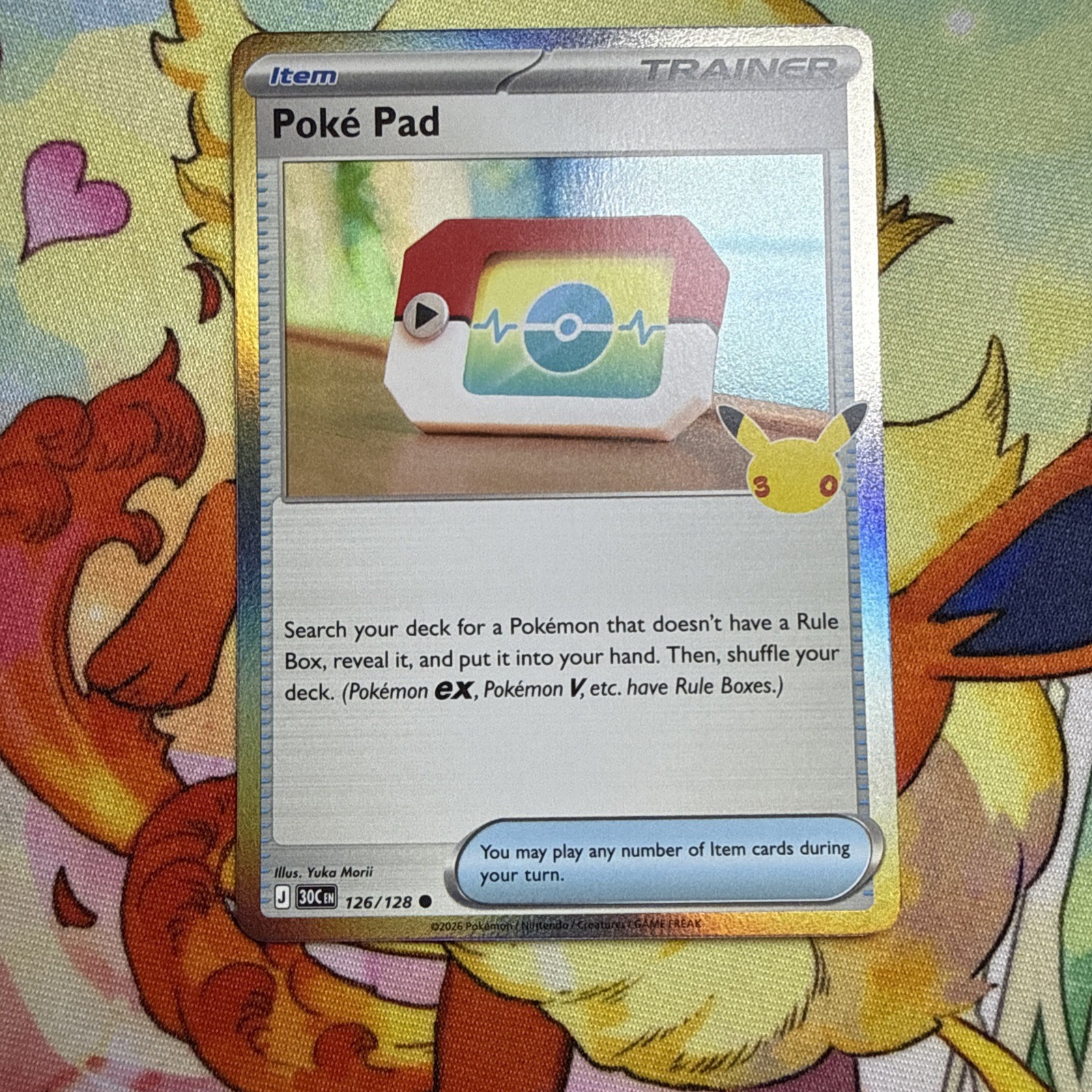 2026 Pokemon 30C Poke Pad Holo 126/128