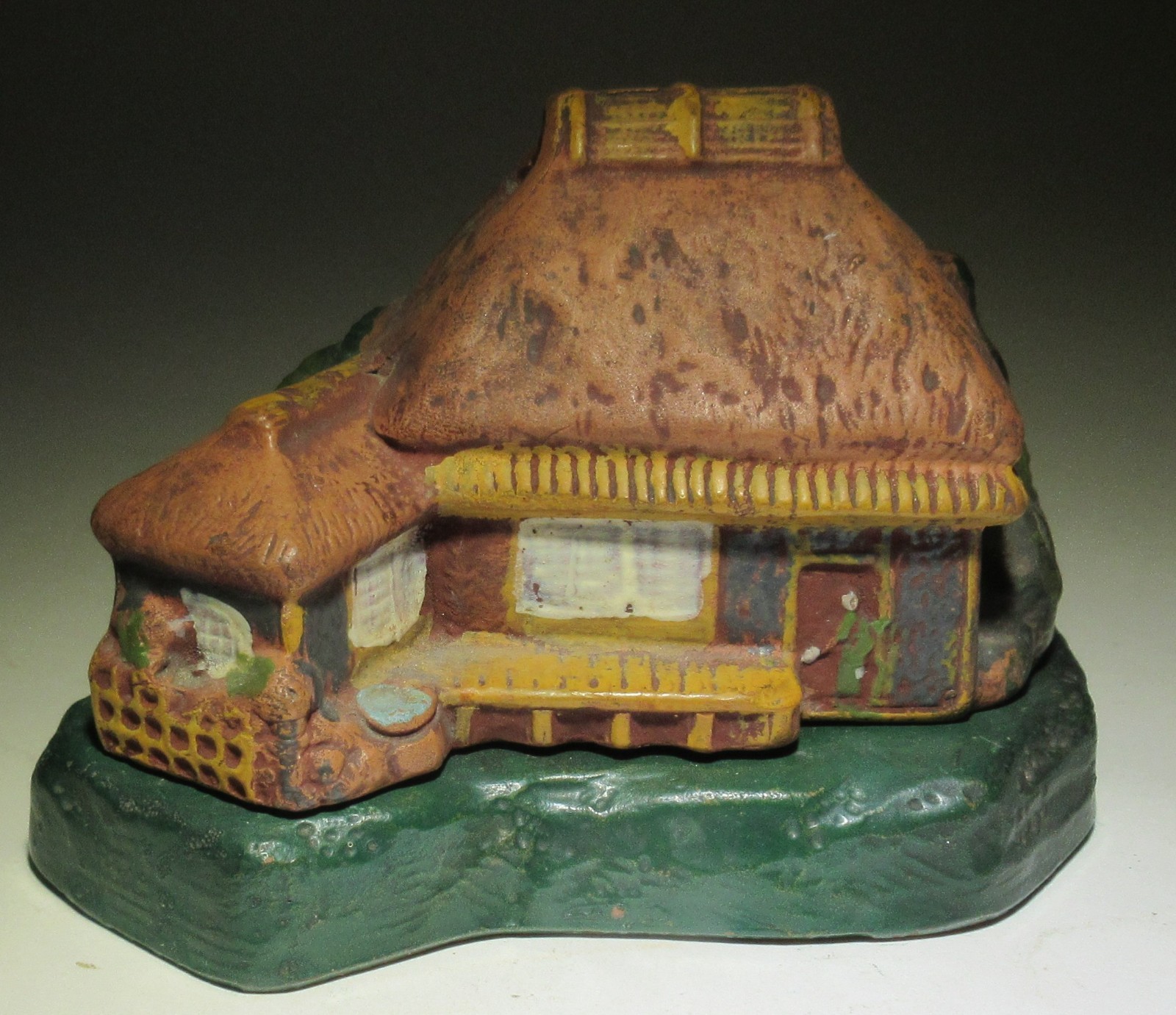 Vintage incense burner japanese hut house Vintage incense burner japanese hut house