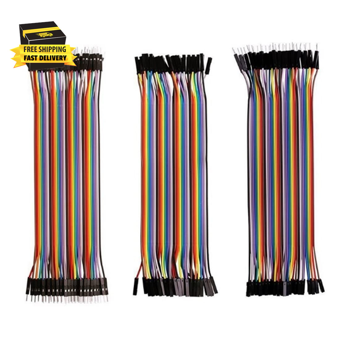 120Pcs Multicolored Jumper Wires for Prototyping Electronic Projects Arduino, ES 120Pcs Multicolored Jumper Wires for Prototyping Electronic Projects Arduino, ES