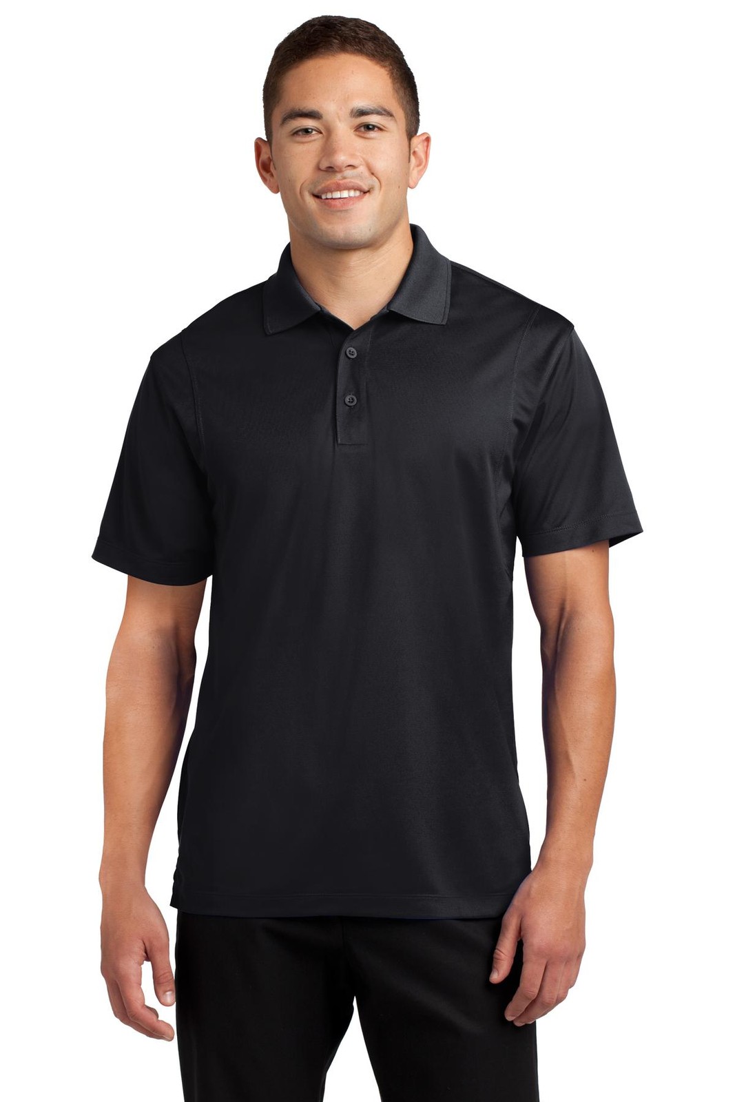Sport-Tek ST650 Men's Polyester Short Sleeve Micropique Sport Wick Polo Shirt Sport-Tek ST650 Men's Polyester Short Sleeve Micropique Sport Wick Polo Shirt